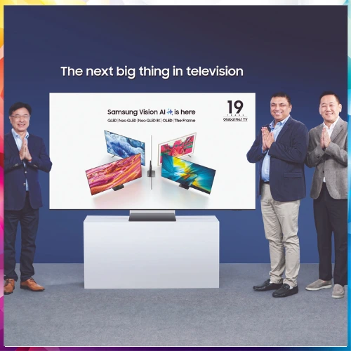 Samsung hits new high in India with Rs 10,000 crore TV sales in 2024