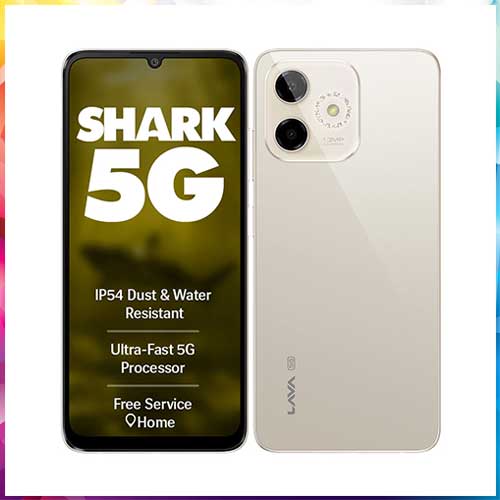 Lava launches Shark 5G smartphone at Rs 7,999 with 5G connectivity Lava launches Shark 5G smartphone at Rs 7,999 with 5G connectivity