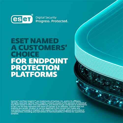 ESET recognized as 2025 Gartner Peer Insights Customers’ Choice for endpoint protection