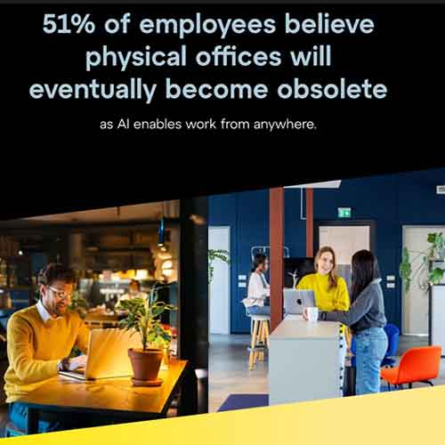AI is Driving the Future of Work: 51% of Employees Predict Physical Offices Will Become Obsolete
