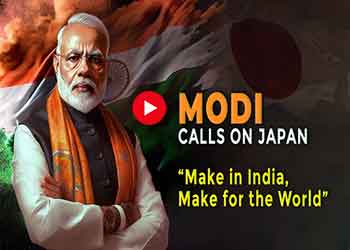 Modi Calls on Japan: “Make in India, Make for the World”