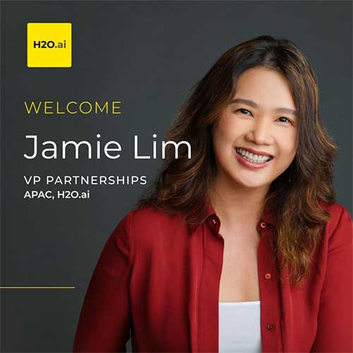 H2O.ai Appoints Jamie Lim as VP of Partnerships for APAC H2O.ai Appoints Jamie Lim as VP of Partnerships for APAC