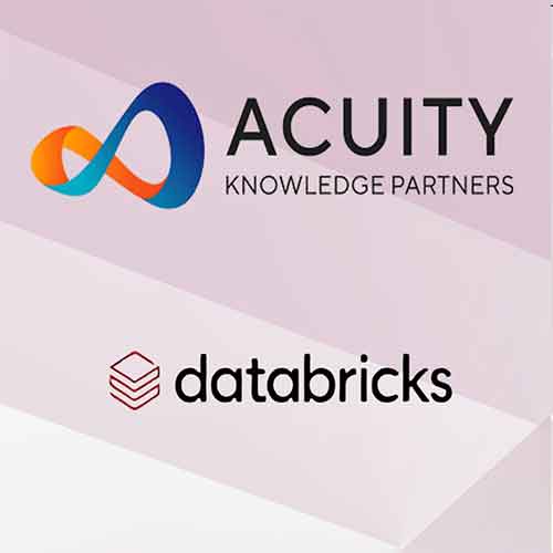 Acuity and Databricks to help financial services firms with the power of data and AI