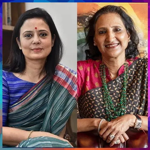 Mahua Moitra accuses Rekha Jhunjhunwala of insider trading over Nazara share sale Mahua Moitra accuses Rekha Jhunjhunwala of insider trading over Nazara share sale