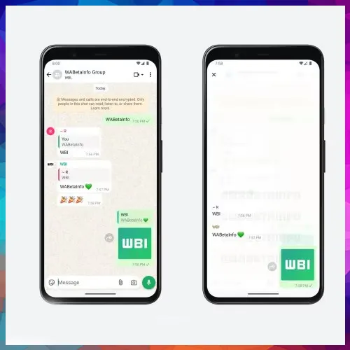 WhatsApp testing threaded replies for chats