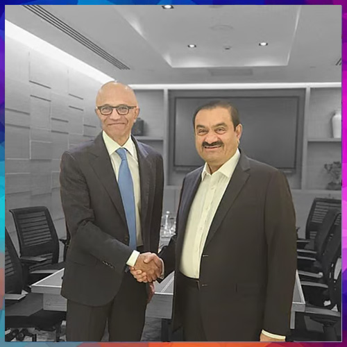 Gautam Adani Meets Satya Nadella to Deepen Collaboration on AI Innovation