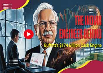 The Indian Engineer Behind Buffett’s $174 Billion Cash Engine