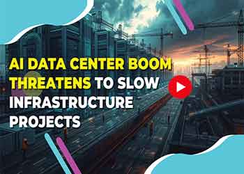 AI Data Center Boom Threatens to Slow Infrastructure Projects