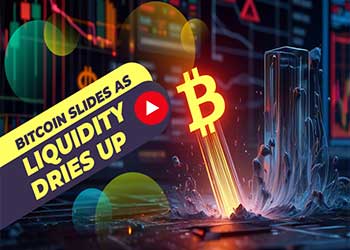 Bitcoin Slides as Liquidity Dries Up