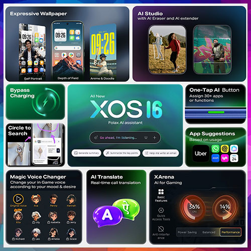 Infinix unveils XOS 16, a clutter-free, AI-first operating system prioritizing productivity, personalization, and gaming