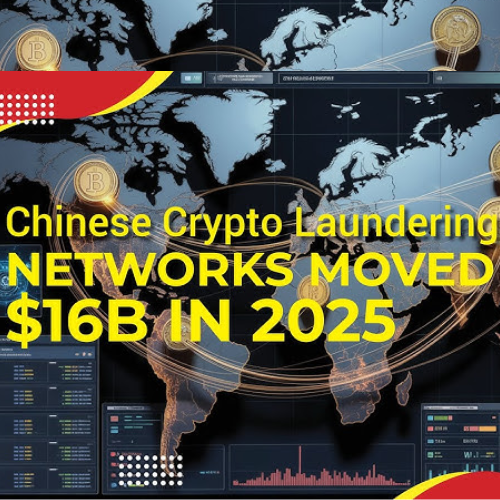 Chinese Crypto Laundering Networks Shifted $16 Billion in 2025