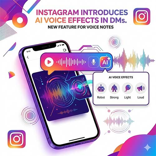 Instagram introduces AI Voice Effects in DMs for Voice Notes