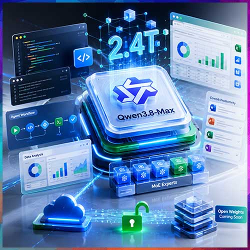 Alibaba Unveils 2.4T-Parameter Qwen3.8-Max