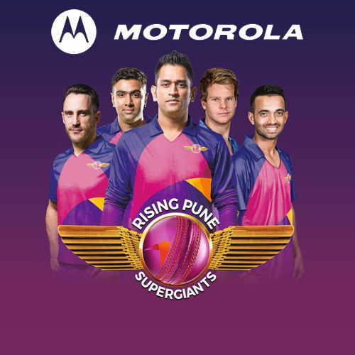 Motorola to sponsor Rising Pune SuperGiant for IPL 2017