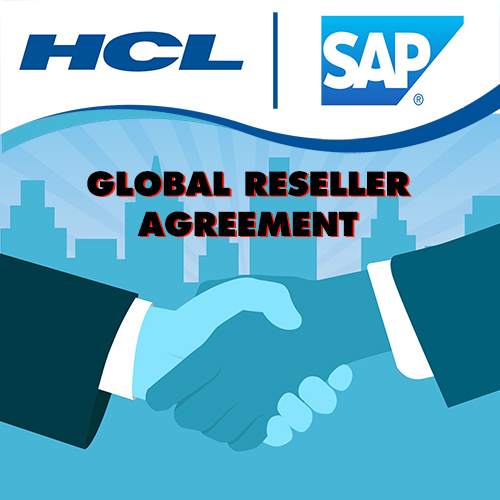 HCL enters into a Global Reseller agreement with SAP