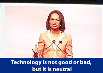 Dr. Condoleezza Rice, American Political Scientist and Diplomat & Former Secretay Of State at Citrix Synergy 2018