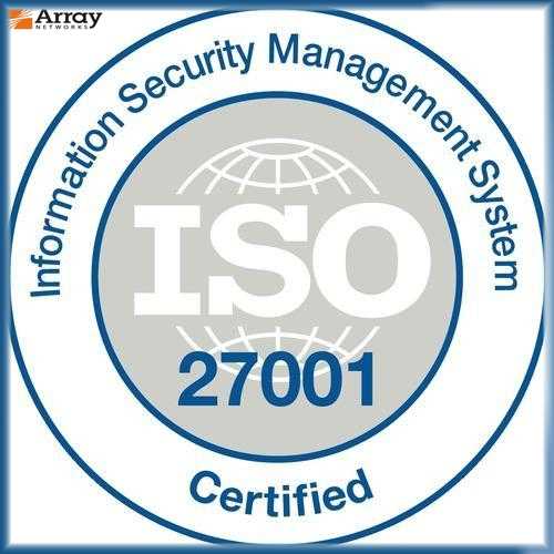 Array Networks achieves ISO standards for ISMS