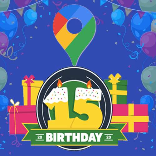 Google Maps celebrates its 15th birthday with a new logo Google Maps celebrates its 15th birthday with a new logo