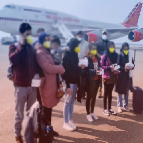 Indian Embassy in Beijing asked citizens to contact who wish to return