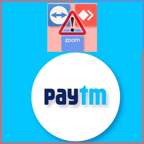 Desktop apps like TeamViewer and Zoom are flagged as threat by Paytm Desktop apps like TeamViewer and Zoom are flagged as threat by Paytm