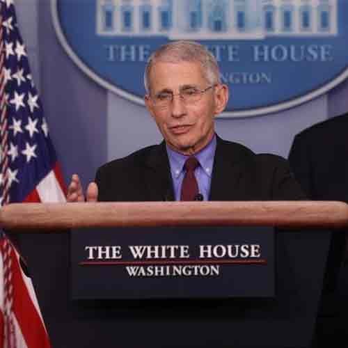 US scientist, Dr. Anthony Fauci claims COVID-19 could claim upto 2 lakh lives there US scientist, Dr. Anthony Fauci claims COVID-19 could claim upto 2 lakh lives there