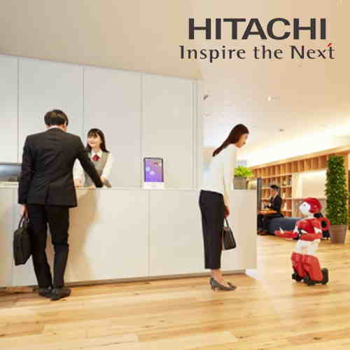 Hitachi to introduce full scale commercial operations with EMIEW communication robot in building field  Hitachi to introduce full scale commercial operations with EMIEW communication robot in building field