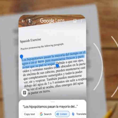 Google Lens to allow handwritten notes to be copied from phone to computer