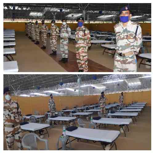 ITBP takes charge of Radha Soami Satsang Beas Chattarpur, Delhi's largest Covid Care Centre ITBP takes charge of Radha Soami Satsang Beas Chattarpur, Delhi's largest Covid Care Centre