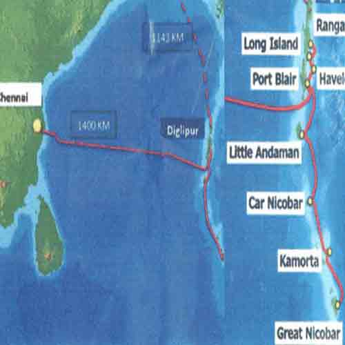 PM Modi to inaugurate submarine optical fibre cable to Andaman & Nicobar Islands PM Modi to inaugurate submarine optical fibre cable to Andaman & Nicobar Islands