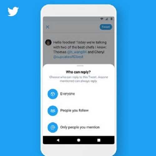 Twitter brings in new feature for users to control who replies to their tweets