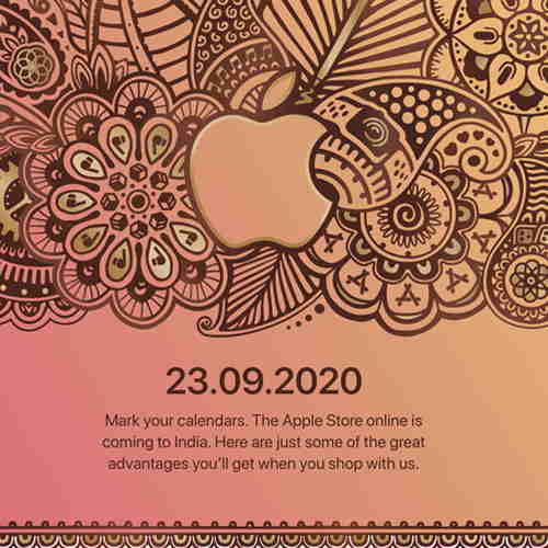 Apple to open its online store in India on September 23