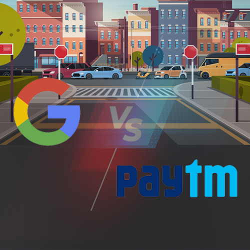 Google Paytm fight reaches the streets of India Google Paytm fight reaches the streets of India