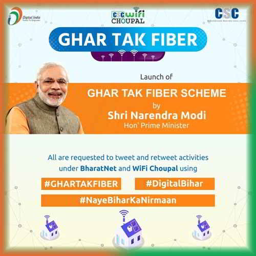 Ghar Tak Fiber: An Initiative by Common Service Centers Ghar Tak Fiber: An Initiative by Common Service Centers