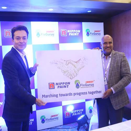 Nippon Paint India collaborates with Choksey Chemicals, forms strategic partnership