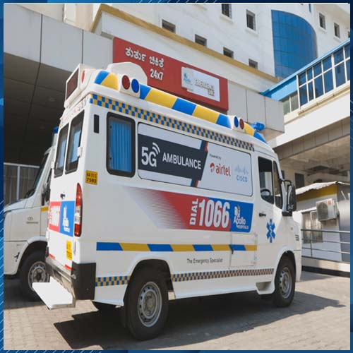 Airtel, Apollo Hospitals, and Cisco join forces to demonstrate the Future of Healthcare with 5G Connected Ambulance