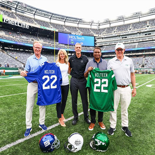 HCLTech to Supercharge New York Giants and New York Jets Fan Experiences as New Cornerstone Partner of MetLife Stadium