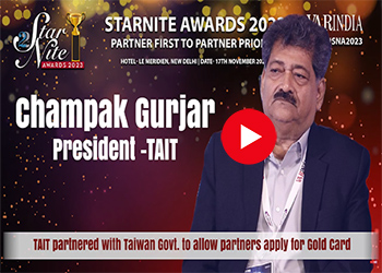 TAIT partnered with Taiwan Govt. to allow partners apply for Gold Card