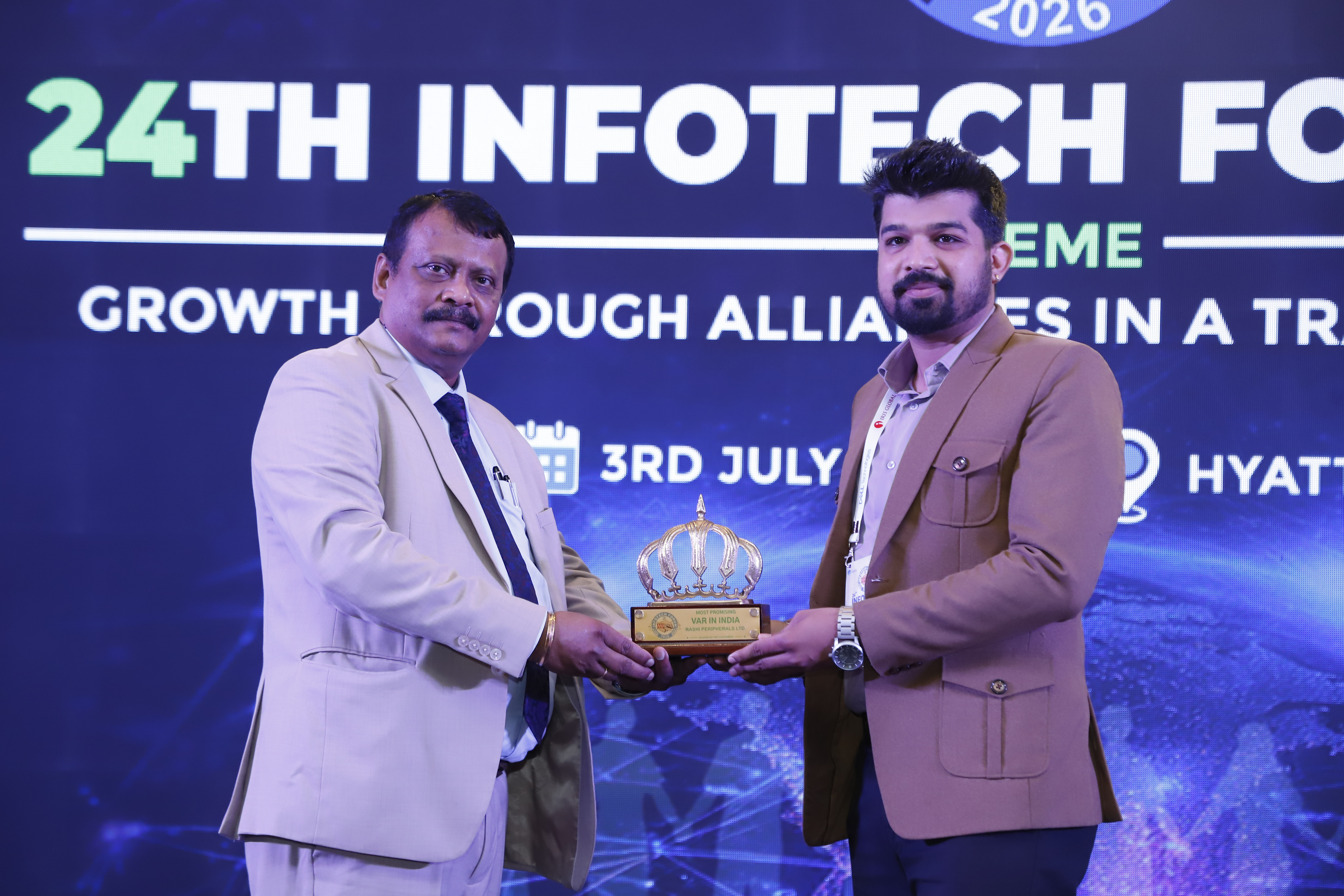 Most Promising Partner Of The Year 2026 - RASHI PERIPHERALS LIMITED