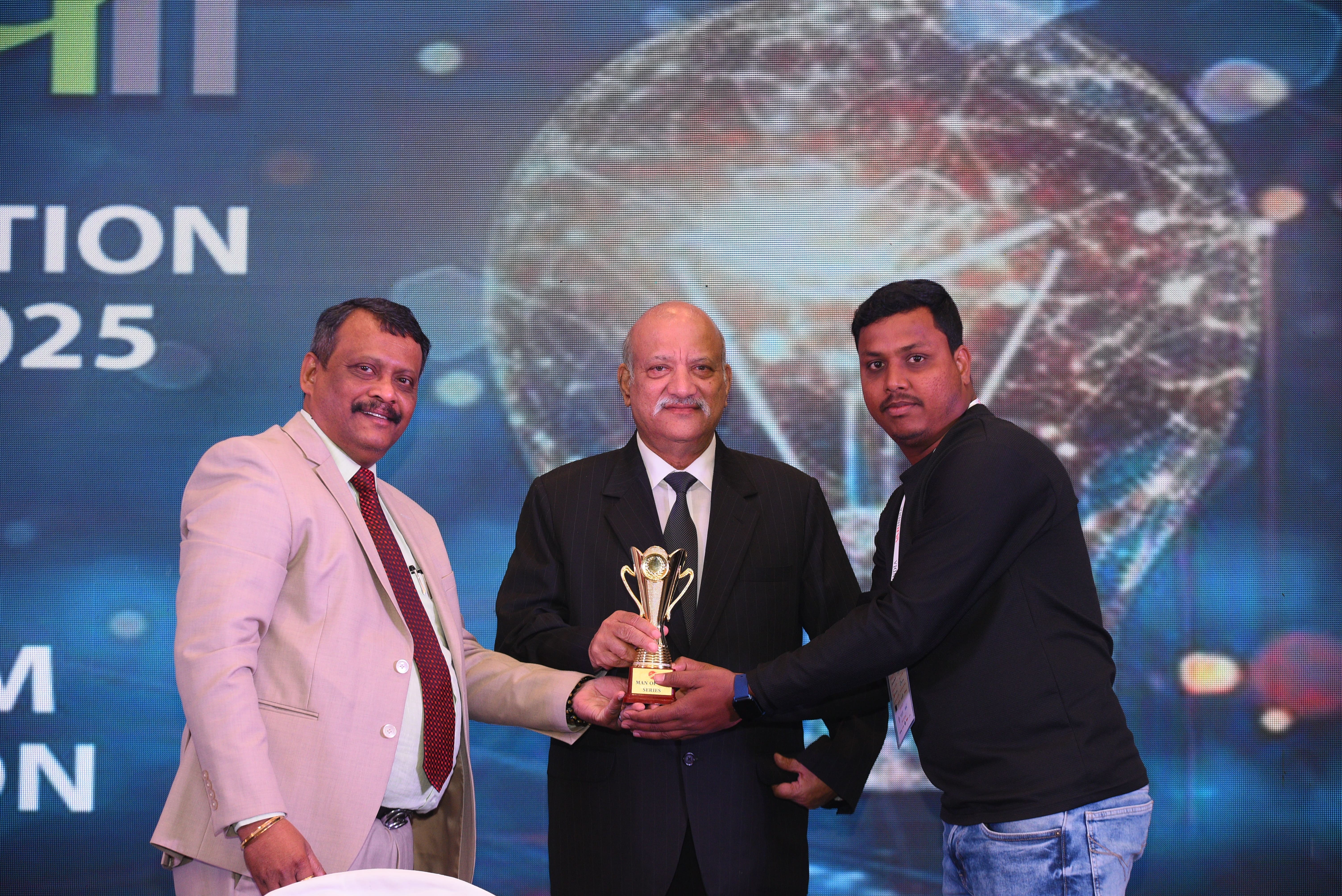 15th VARINDIA IT Cup 2025: Man of the Series goes to - Mr. Jalandhar Dash of E Square