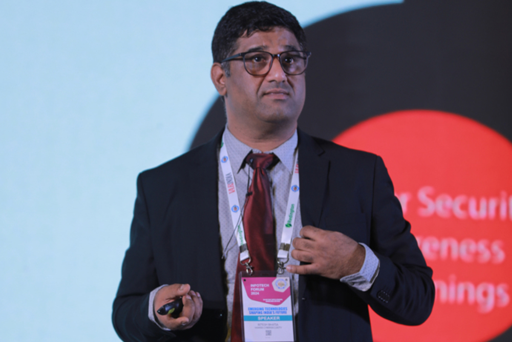 Presentation by Mr. Ritesh Bhatia, Founder- V4web Cybersecurity