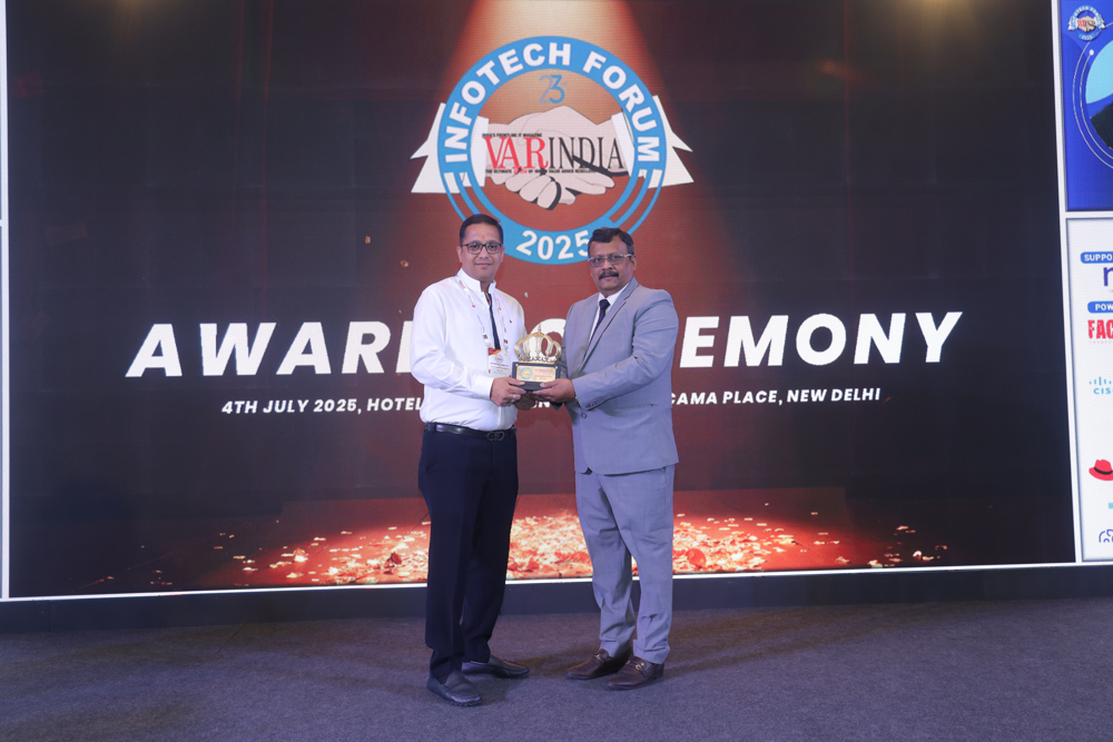Most Promising Partner Of The Year 2025 -  DIAMOND INFOTECH PVT. LTD.