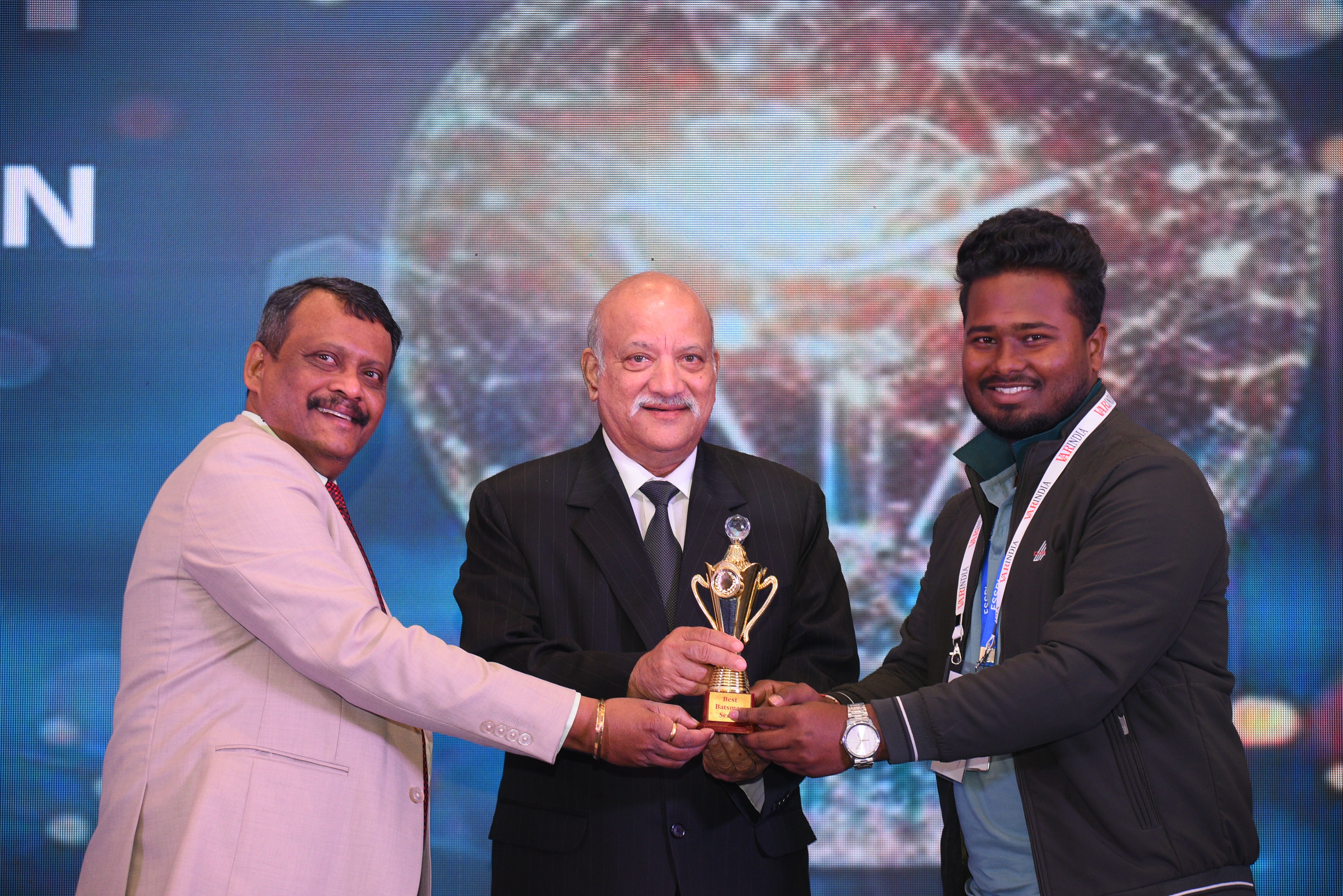 15th VARINDIA IT Cup 2025 - Best Batsman of the Tournament: Mr. Priyaranjan Mahanty  of ESSPL