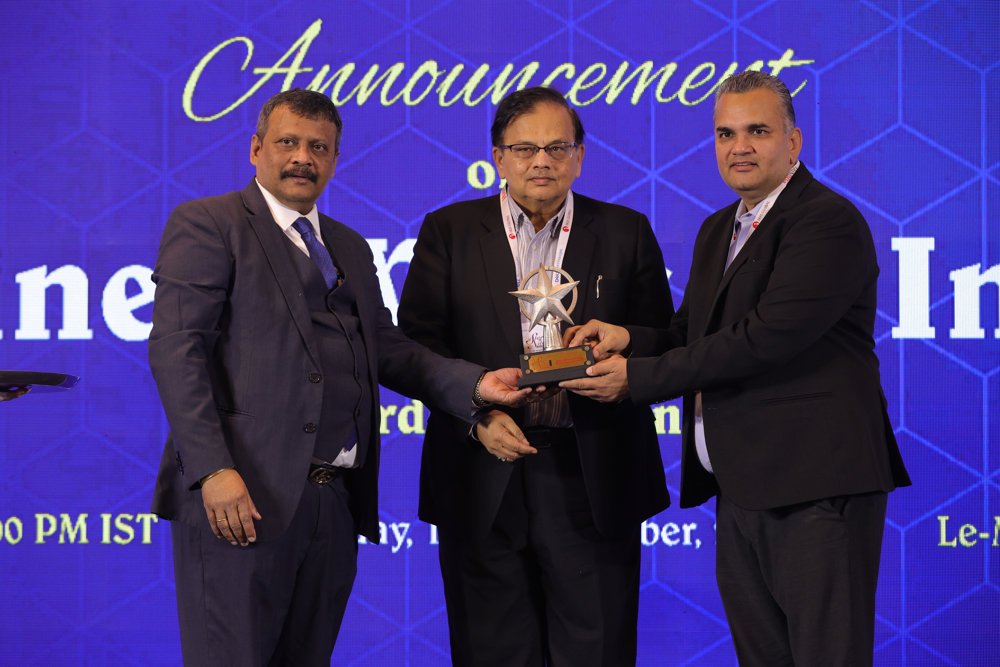 Eminent VARs of the Year 2025 Awards in the Category of -Best Solution Partner : Hitachi Systems India Pvt. Ltd.