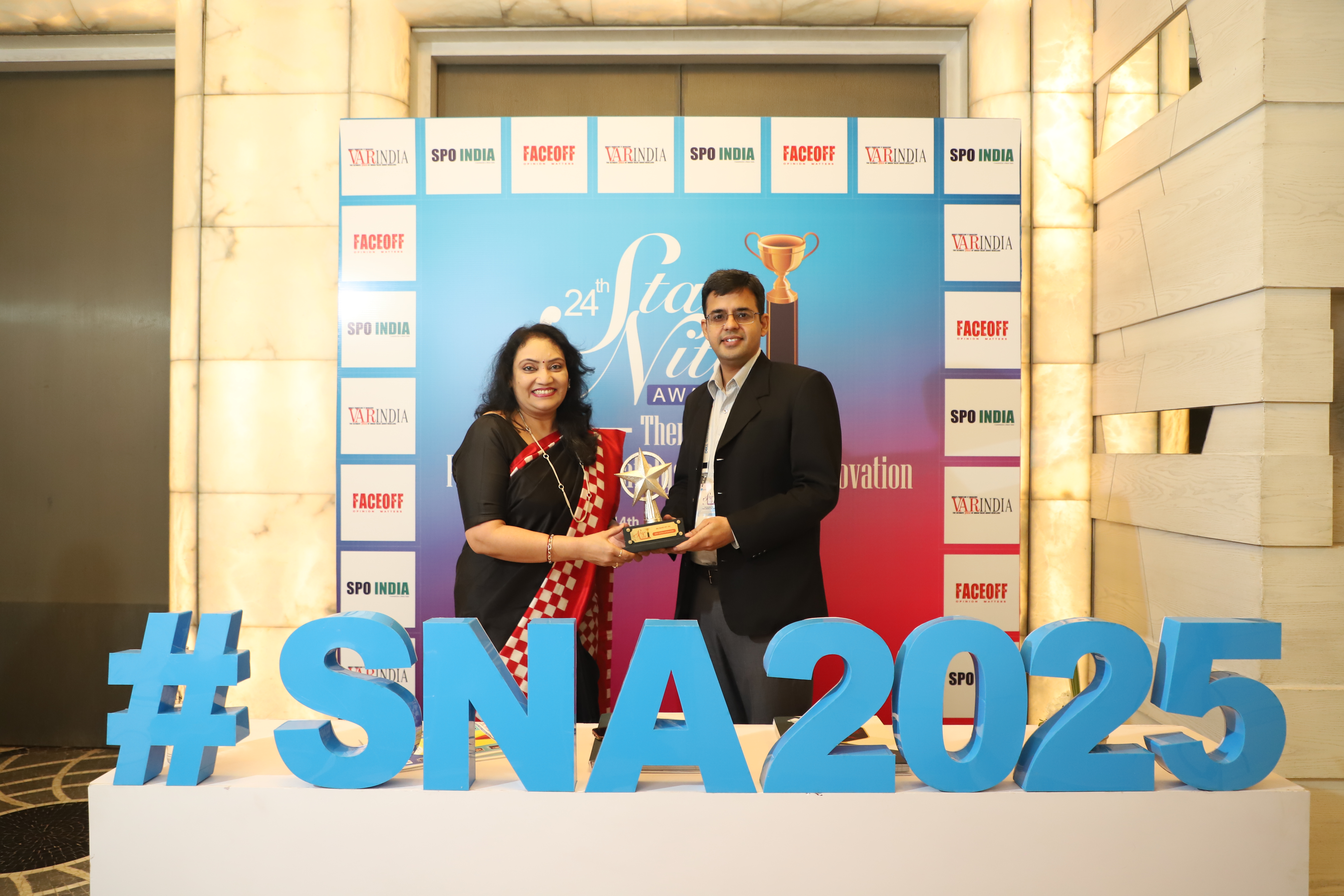 Eminent VARs of the Year 2025 Awards in the Category of - Best System Integrator : Iris Waves Pvt. Ltd.