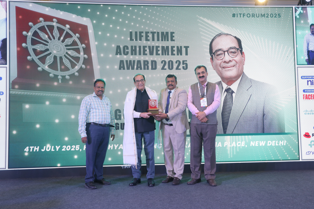 LifeTime Achievement Awards 2025-26 :  Dr. Gulshan Rai, Former Cyber Security Coordinator and D.G., CERT-IN