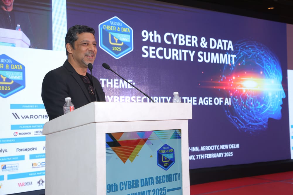 Presentation by  Mr. Aman Thareja, M.D.- Forcepoint India & South Asia