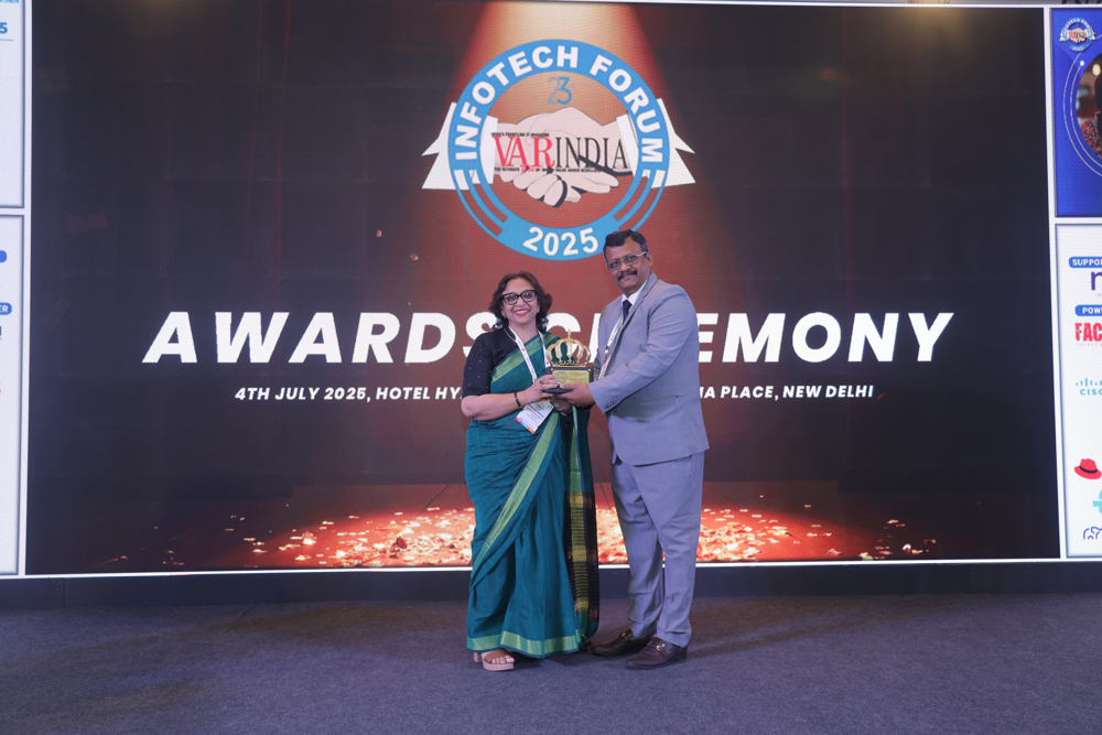 Most Promising Partner Of The Year 2025 - ENSONIC COMPUTECH PVT. LTD.