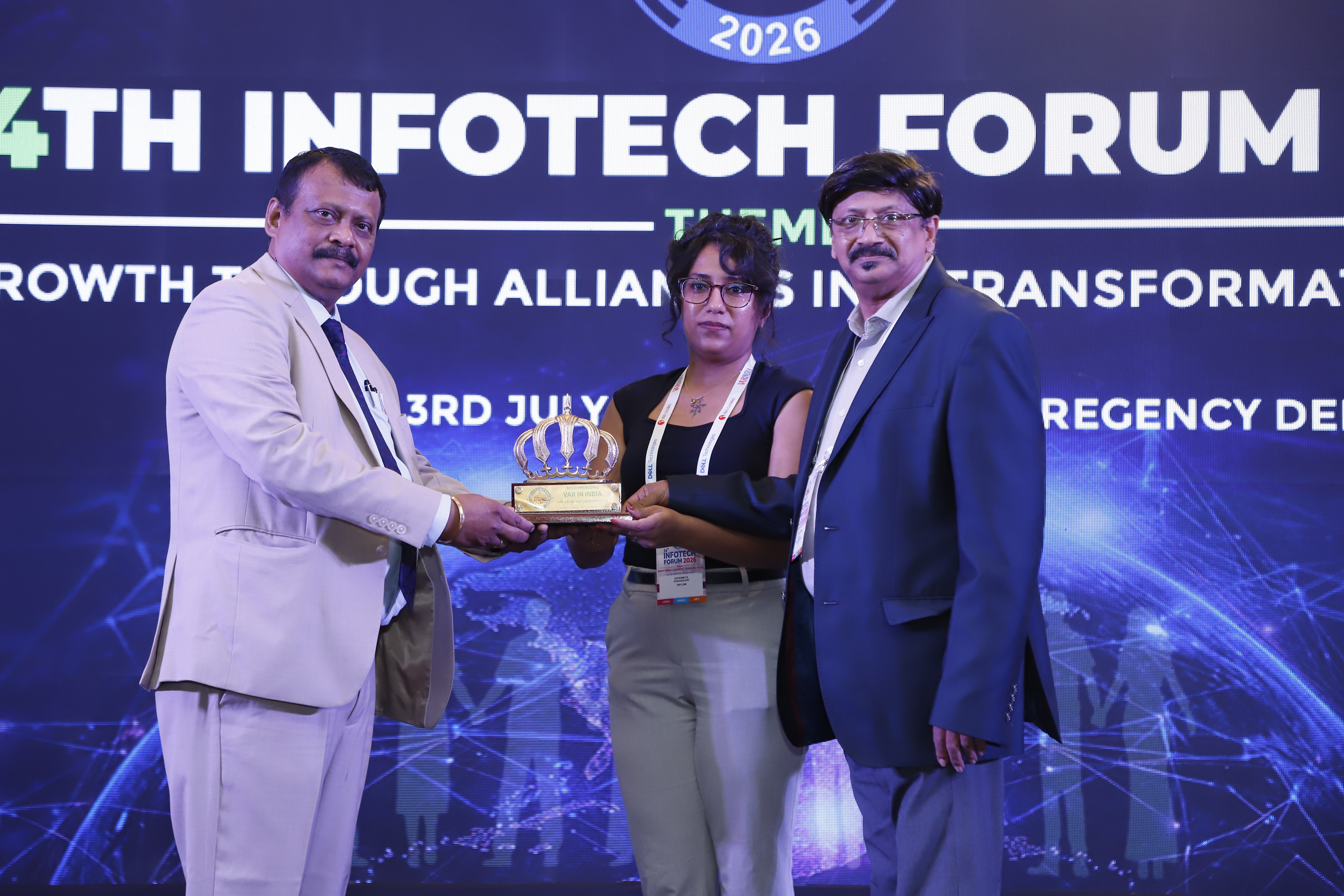 Most Promising Partner Of The Year 2026 - INFLOW TECHNOLOGIES PVT. LTD.