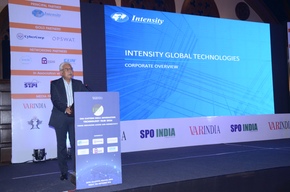 Presentation by Mr. Bijoy Kumar Mitra, Sr. V.P.- Intensity Global Technologies Pvt. Ltd.