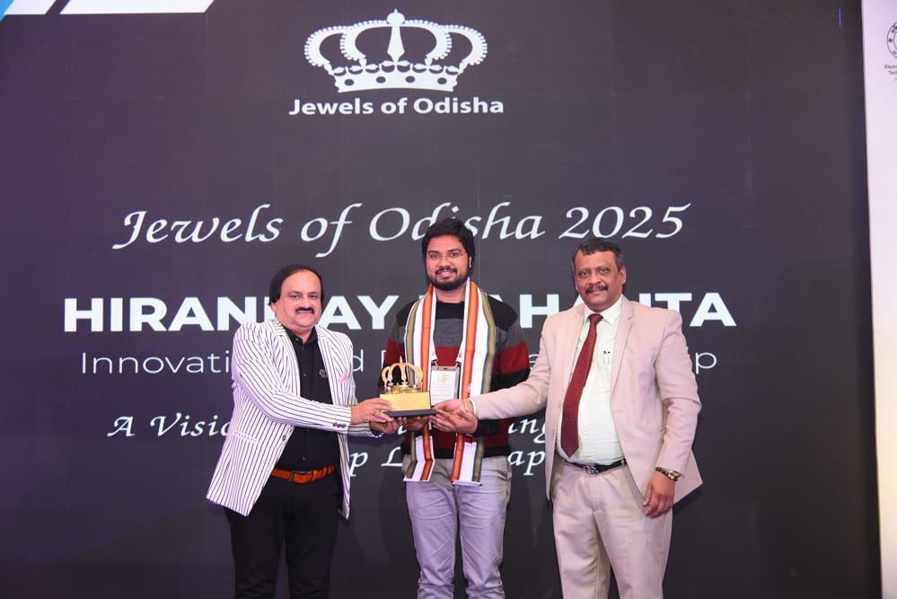 Jewels of Odisha 2025 -  Hiranmay Mahanta, Innovation and Entrepreneurship